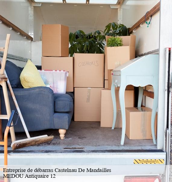 Entreprise de débarras castelnau-de-mandailles-12500 MEDOU Antiquaire 12