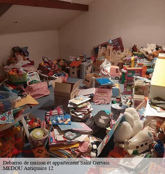 Debarras de maison et appartement saint-gervais-12460 MEDOU Antiquaire 12
