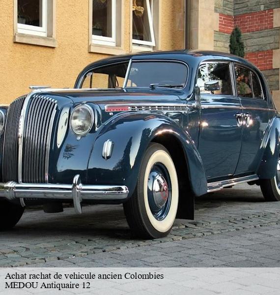 Achat rachat de vehicule ancien colombies-12240 MEDOU Antiquaire 12