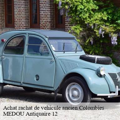Achat rachat de vehicule ancien colombies-12240 MEDOU Antiquaire 12