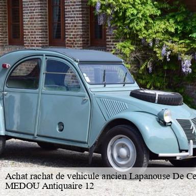 Achat rachat de vehicule ancien lapanouse-de-cernon-12230 MEDOU Antiquaire 12